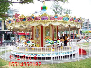 湖北旋转木马选购 产品供应 荥阳市梦之园游乐设备厂